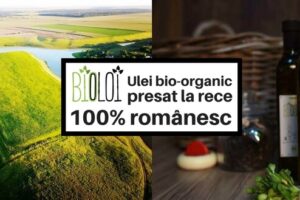Primul ulei bio-organic romanesc, Ulei presat la rece bio floarea soarelui BIOLOI, ulei organic din seminte romanesti