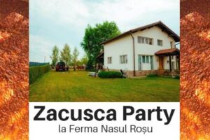 Zacusca Party la ferma Nasul Rosu, judetul Prahova